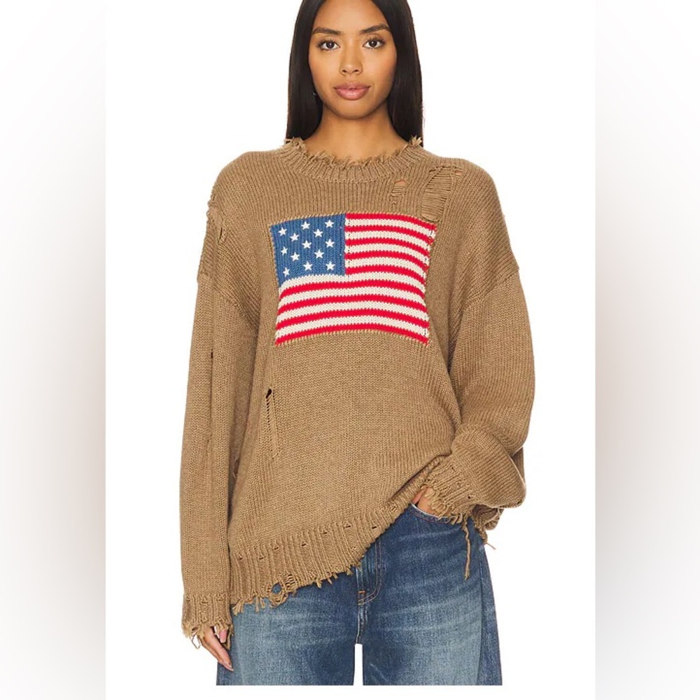 NWT Denimist Flag Sweater